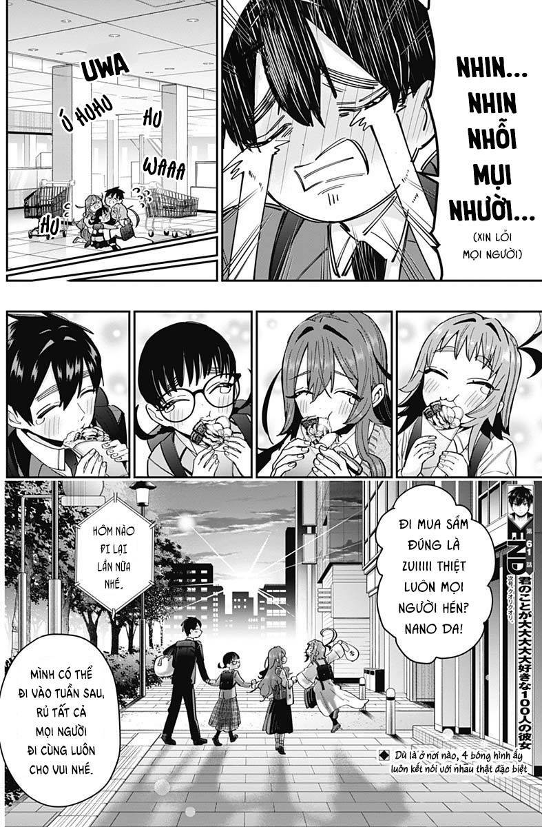 kimi no koto ga dai dai dai dai daisuki na 100-ri no kanojo chapter 61: việc vặt đầu tiên - Next chapter 62: dự án đào tạo idol của gia đình rentarou!!!