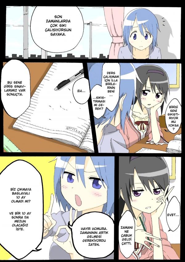 Mahou Shoujo Madoka★Magica - School Work (Doujinshi)